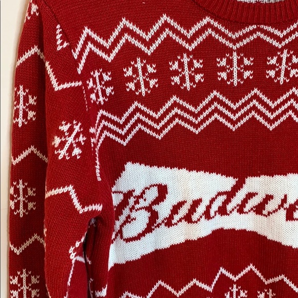 Budweiser Classic Ugly Christmas Sweater - Picture 6 of 12